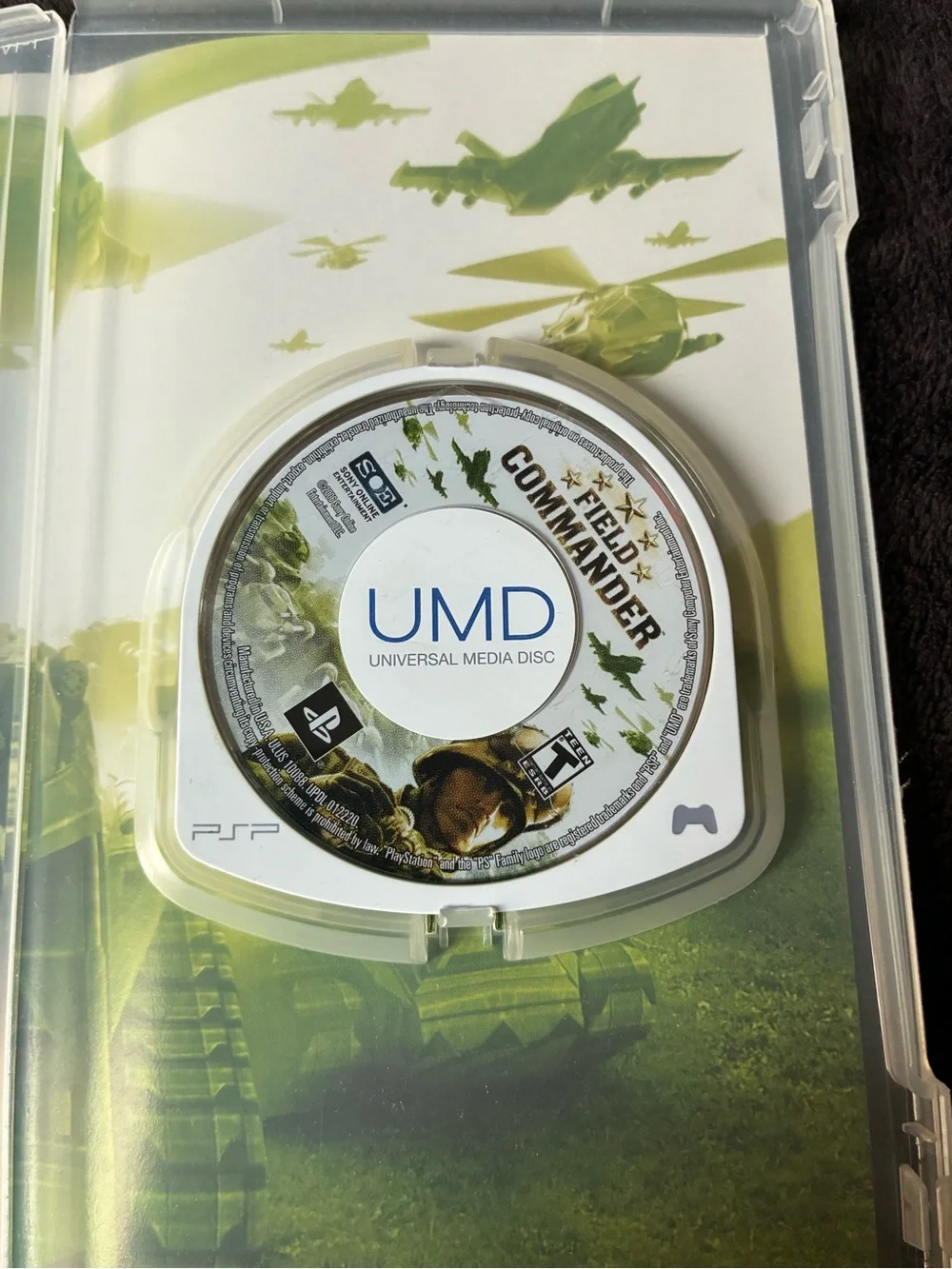 PSP Field Commander - Sony Online Entertainment (No Manual and not tested)